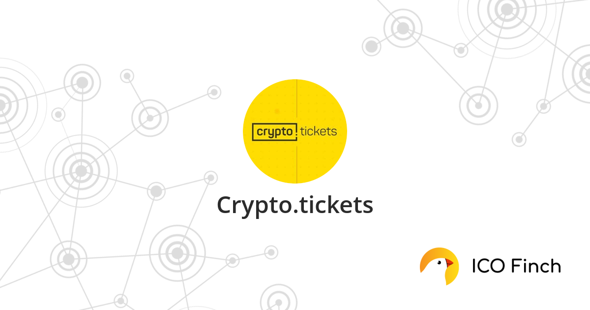 crypto tickets login